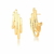 Brinco Art Deco Dourado