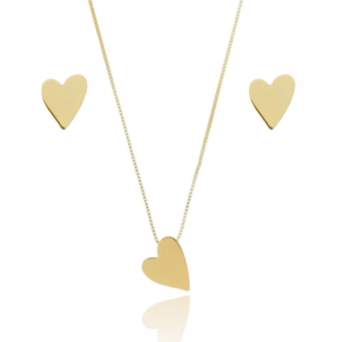 Conjunto Golden Heart