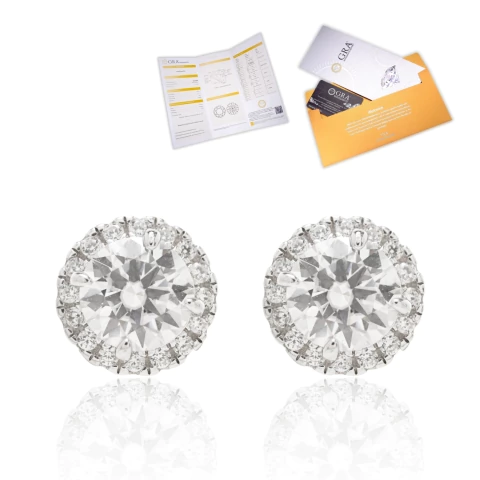 Brinco Classique Moissanite Prata 925 - comprar online