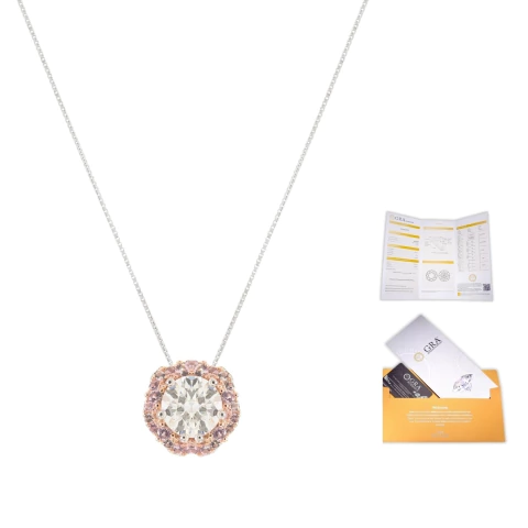 Colar Fancy Moissanite Prata 925 - comprar online