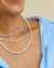Colar Aleta Prateado - Ruby Store 