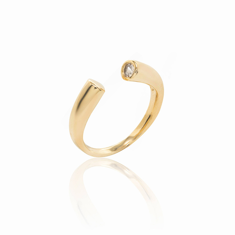 Anel Split Dourado