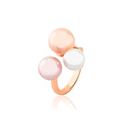 Anel Pérolas Rosadas - comprar online