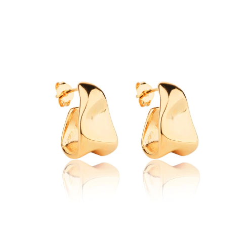 Brinco Argola Smash Dourada - comprar online