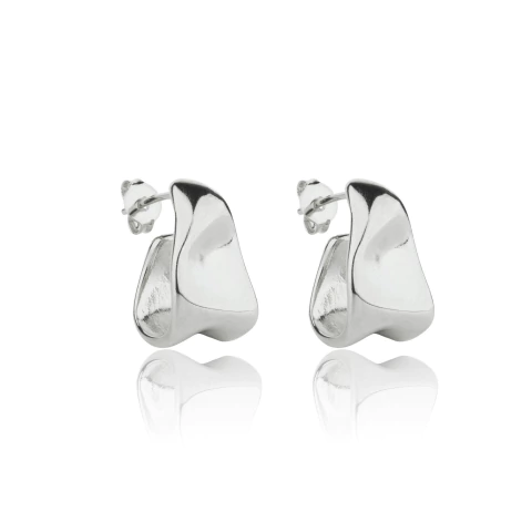 Brinco Argola Smash Prateada - comprar online