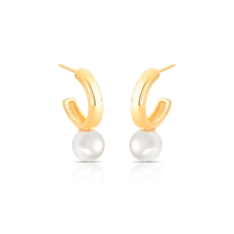 Brinco Argola Amandine Dourado - comprar online