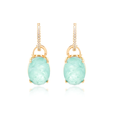 Brinco Argola Turmalina Bold - comprar online