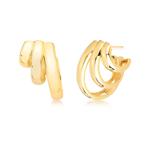 Brinco Bettie Dourado - comprar online