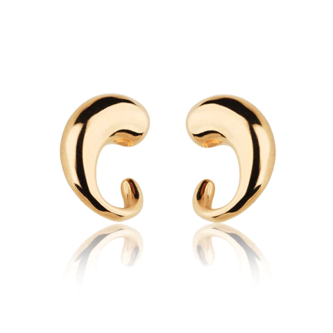 Brinco Golden Drop Dourado - comprar online