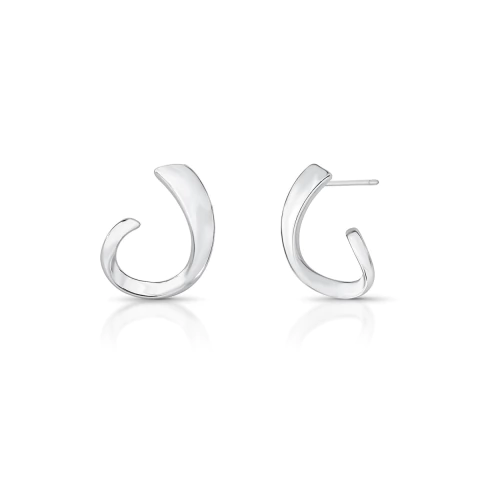 Brinco Minimal Prateado - comprar online