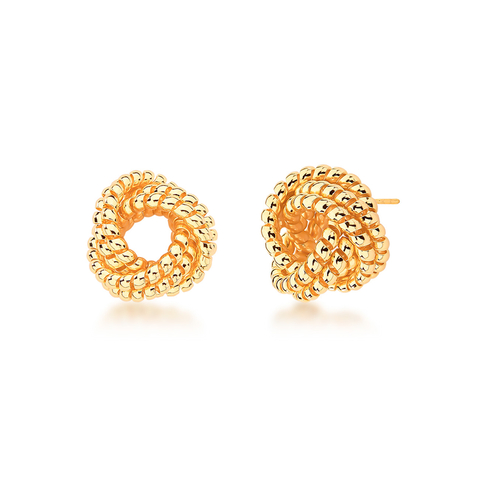 Brinco Treliças Dourado - comprar online