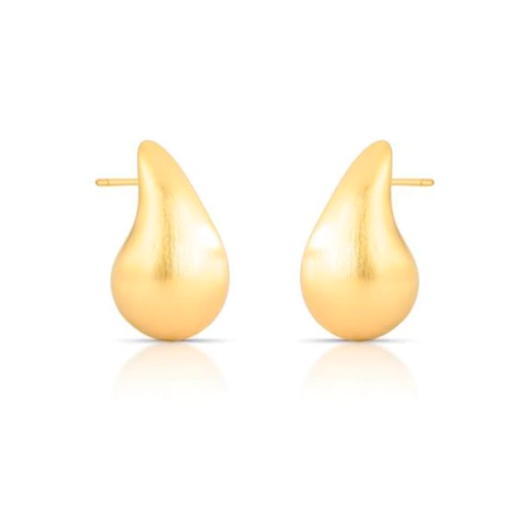 Brinco Gota Selena Dourado Médio