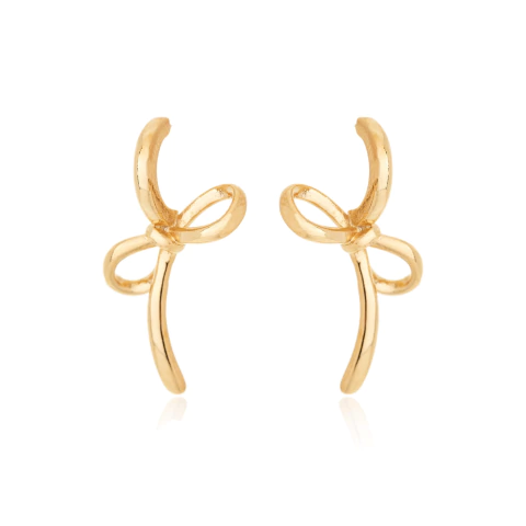 Brinco Laço Dourado - comprar online