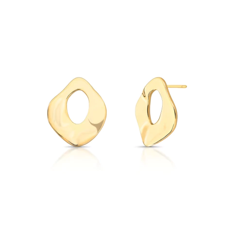 Brinco Melt Dourado - comprar online