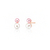 Brinco Pérolas Rosadas - comprar online
