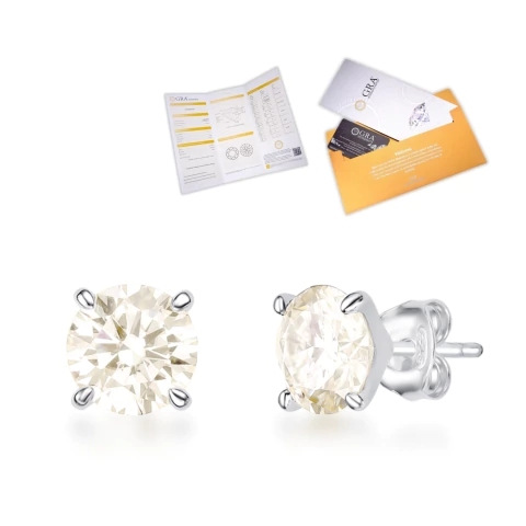 Brinco Ponto de Luz Moissanite 2.0ct Prata 925 - comprar online