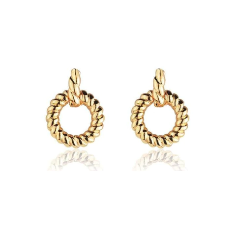 Brinco Guirlanda Dourada