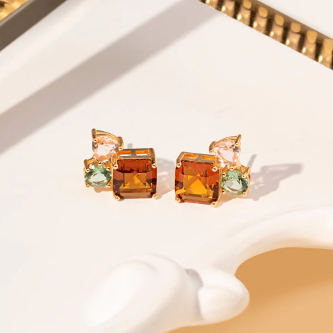 Brinco Têmpera Dourado - comprar online