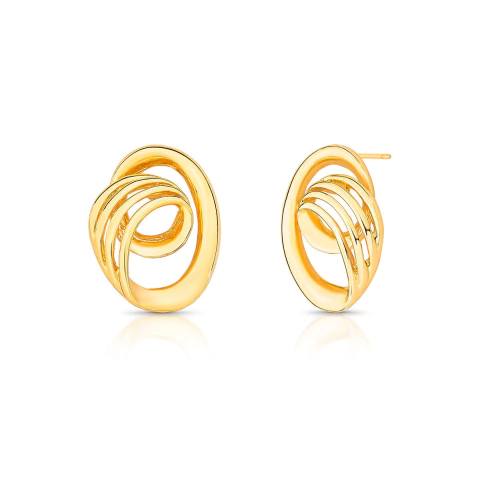 Brinco Hash Dourado - comprar online