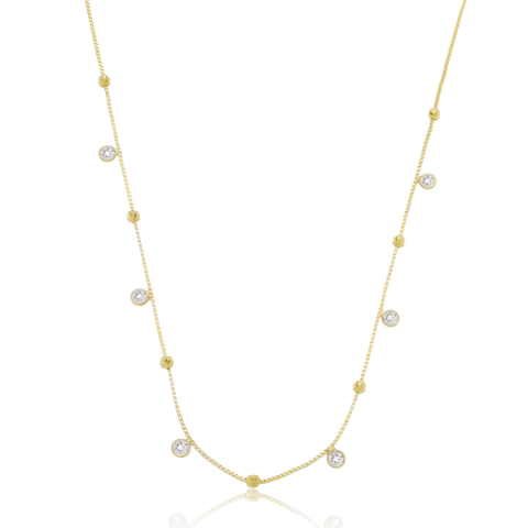Colar Mikonos Dourado