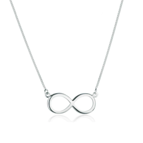 Colar Infinito Prateado - comprar online