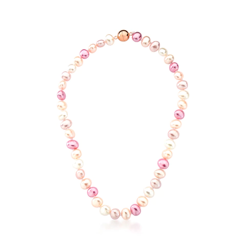 Colar Pérolas Rosadas - comprar online