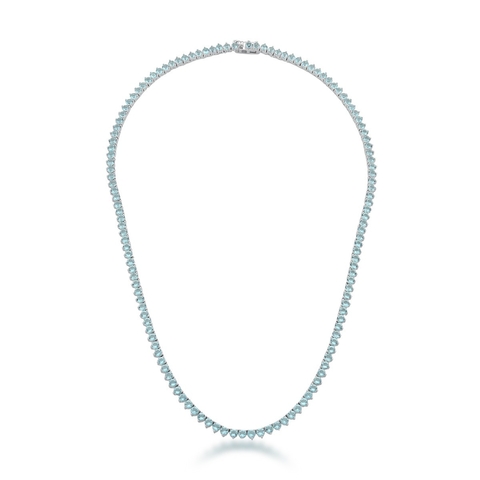 Colar Riviera Blue Topaz