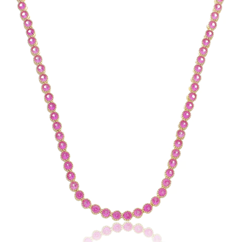 Choker Riviera Pink Dreams Rosê