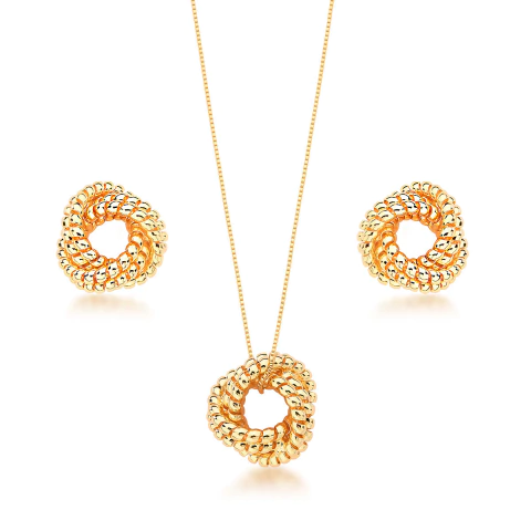 Conjunto Treliças Dourado - comprar online