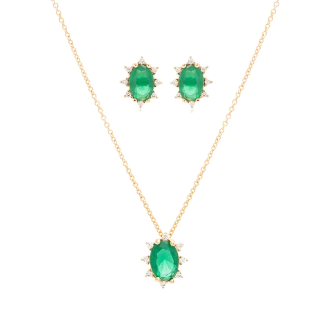 Conjunto Emerald Princess - comprar online