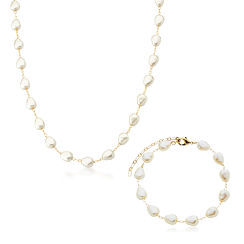 Conjunto Colar e Pulseira Ária