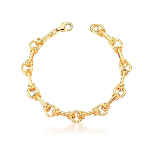Pulseira Round Dourada - comprar online