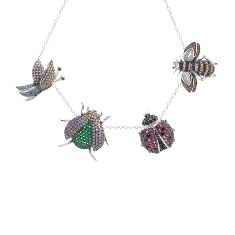 Pulseira Bugs Prateada