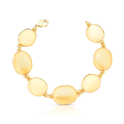 Pulseira Oval Acetinada