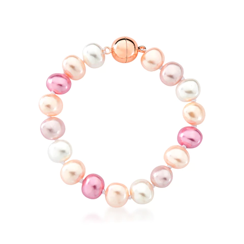 Pulseira Pérolas Rosadas - comprar online