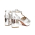 Sandalia plateada Cairo - comprar online