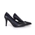 Stiletto cuero negro : Avezzano