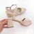 Sandalia Nude Bretaa - zapatos cristian