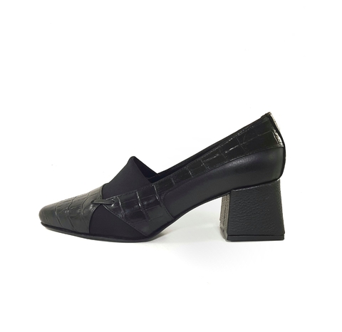 zapato de cuero y lycra Michel