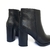 Botineta corta de cuero Clarise - tienda online