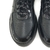 Zapatilla negra de cuero Jana en internet