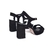Sandalia de gamuza negra Tania - comprar online