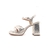 Sandalias platino Parisina