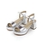 Sandalia Germania plateada - comprar online