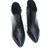 Botineta negra Avezzano taco bajo - zapatos cristian