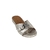 zuecos Ana platino - comprar online