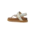 Ojotas de cuero beige Cata - comprar online
