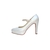 Zapato blanco Agricento