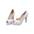 Zapato blanco con plataforma