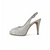 Zapato sin talón marfil nacarado Ornella